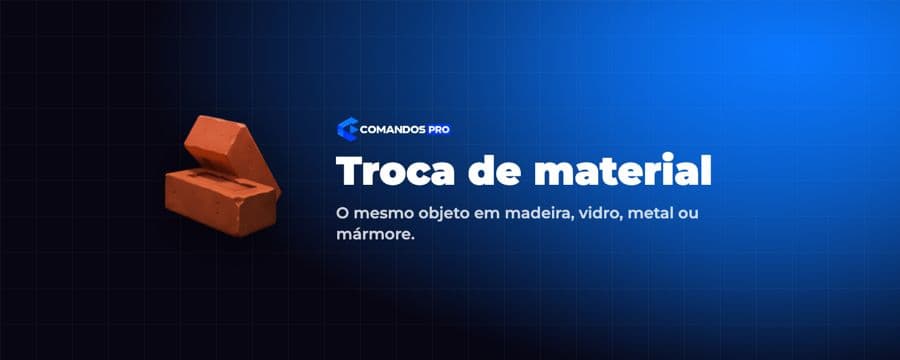 Troca de material